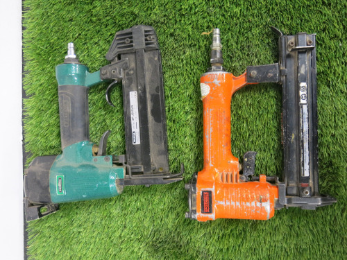 2 x Pneumatic Staple Guns to Include: Prebena 2P-J50SVN & Spotnail Gun.