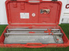 Rubi TS-60-Plus Tile Cutter in Carry Case.