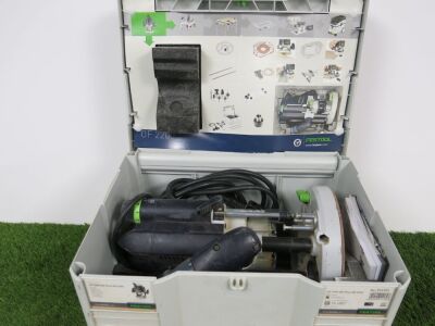 Festool DF2200EB+ 240V Router. Comes with Carry Case, Manual & Power Supply.