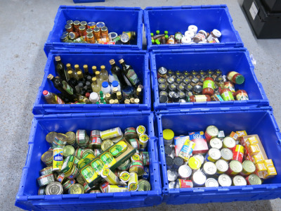 Approx 610 x Items of General Food Stuffs to Include: 72 x Assorted Sized John West Tins of Salmon, 141 x Assorted Sized John West & Princes Tins of Tuna, 6 x John West Tins of Sardines, 30 x Assorted Tins of Vegetables, 20 x Assorted Tins of Custard & Ca