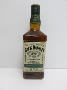 Jack Daniels Tennessee Straight Rye Whiskey, 70cl.