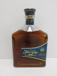 Flor de Cana 12 Years Old Rum, 70cl.