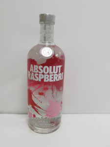 Absolut Raspberry Vodka, 1Lt.