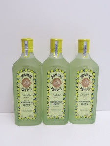 3 x Bottles of Bombay Citron Presse Gin, 70cl