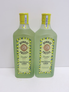 2 x Bottles of Bombay Citron Presse Gin, 70cl