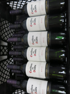 20 x Bottles of Casillero del Diablo Merlot Red Wine, 2022, 75cl.