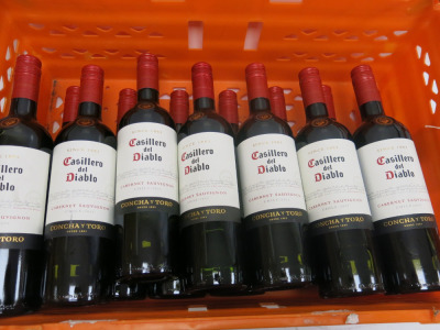 14 x Bottles of Casillero del Diablo Cabernet Sauvignon, 2022, 75cl.