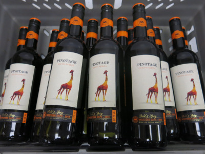 16 x Bottles of Cimarosa Western Cape Pinotage Red Wine, 2019, 75cl.