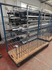 3 x 24 Slot Mobile Material/Door Trolley. - 2