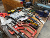 Assortment of Hand Tools to Include: Vice, Grinder, Saw's, Files, Clamps, Chisels Tape Measures Etc (As Viewed). - 3