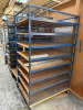 3 x Mobile Material 8 Shelf Storage Racks. - 2