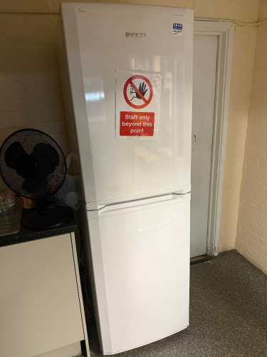 Beko Frost Free Upright Fridge/Freezer.