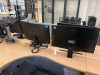 9 x Assorted PC Monitors to Include: Samsung 28" (U28E570DSL), Samsung 32" Curved Screen (327D590CS), Philips 27" (272E1), HP 27" (M27fw), HP Eye Ease 23" (E23G4 FHD) & 4 x Other Samsung, Benq, Hanns-G & Asus. - 3