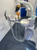 Kavo Primus 1058 Life Dental Chair in Blue, Model Primus 1058 Life, S/N 10000628, DOM 08/2016. Comes with Kavo Table TM1058 Life, S/N 10000628, Canvys 18.5 TFT LCD Colour Monitor, Model VT-185XTG7, Faro Dental Lamp, Model MAIA, S/N 16LD009934 & Foot Peda - 12