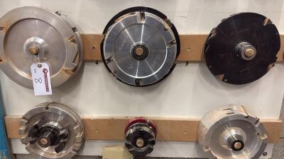 10 x Spindle Specialist Window Tenoning Tooling Heads (As Viewed/Pictured).