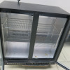 Empire Double Door Glass Back Bar Cooler, Model CL-210H, S/N2021050366. Size H90 x W90 x D50cm. - 4
