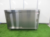 Vogue Stainless Steel 2 Sliding Door Cupboard. Size H90 x W120 x D60cm. - 4