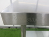 Vogue Stainless Steel Prep Table with Shelf Under. Size H90 x W90 x D70cm. - 2