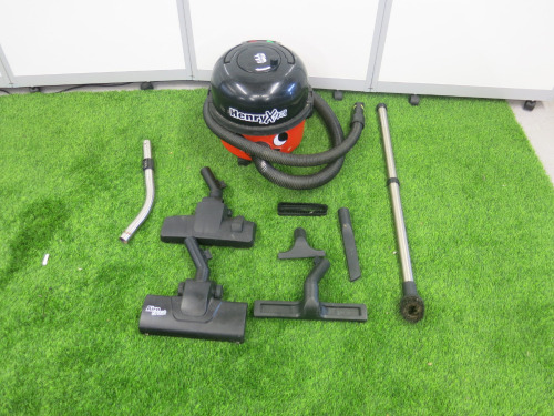 Numatic Henry Extra Vacuum Cleaner with Attachments (As Viewed/Pictured).