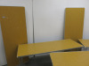 9 x GoPak Folding Tables. Size 182 x 68cm. - 2
