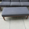 3 Pieces of Ikea Ekenaset Furniture & Upholstered in Grey Fabric to Include: 1 x 3 Seater Sofa, 1 x Armchair & 1 x Bench. - 7