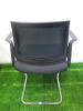 4 x Edge Design Canter Leaver Office Chairs on Chrome Base. Model KDMC52C-OMEGA66113, DOM 13/02/2018. - 6