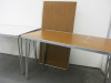 2 x Small Folding Tables. - 3
