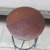 4 x Wooden Top Wire Framed Stalls, Size H77cm. - 4