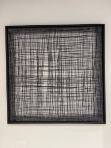 Metal Abstract Wall Hanging Artwork. Size 80 x 80cm.