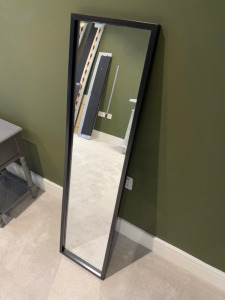 Dunelm Rectangular Dressing Mirror. Size H120 x D30cm.