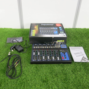 Depusheng HT7 7 Channel Mixer. Comes in Original Box. NOTE: unable to power up