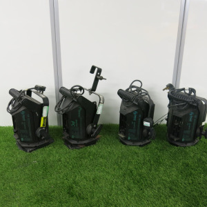 4 x Strand Quartet PC 650w Stage Lights.