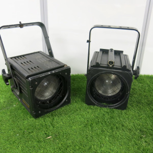 2 x Strand Lighting Harmony F 100W Stage Lights.
