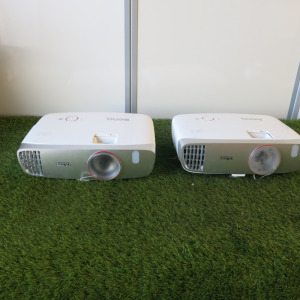 Pair of Benq Digital Projector, Model W1210ST. NOTE: unable to power up for spares or repair.