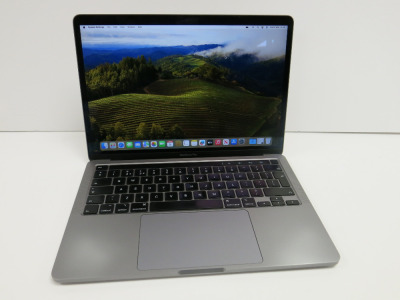Apple 13" MacBook Pro, Model A2551, S/N C02DL5ADML7H. Sonoma 14.7.4. 2GHz Quad Core Intel Core i5, 16GB 3733 Memory, 500GB SSD. Comes with PSU in Grey Zip Carry Bag.