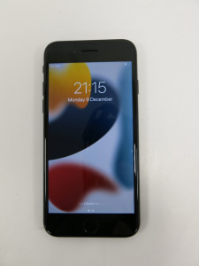 Apple iPhone SE, 64GB, Model MMXF3B/A in Black.