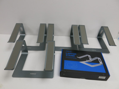 5 x Nulaxy C3 Laptop Stands (1 x Boxed New).