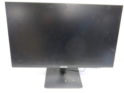 ElectriQ 27" LED Monitor, Model eiQ-27MF75l with Power Supply.