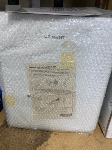 Lexent Mevagissey 16L-UV Dehumidifier, Boxed.