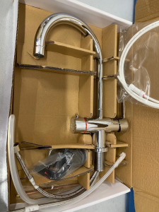 Chrome Mixer Tap in Box