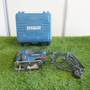 Erbauer Jig Saw, Model EJS750. Comes in Carry Case.