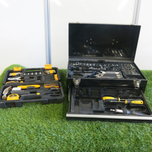 2 x Tool Boxes with an Assortment of Tools (As Viewed/Pictured).