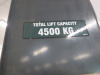 Rotary 2 Post 4.5 Ton Car Lift, Model SPOA40M-5, S/N THDR19E0003,YOM 2019, Grey. Height Modified. Buyer to Dismantle. - 3