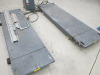 Rotary 3.5 Ton Hydraulic Scissor Lift DS35, Model DS35DHG20BWGBG, S/N KYJD19HOOO6. Lift Has been dismantled & Is On The Floor. - 2