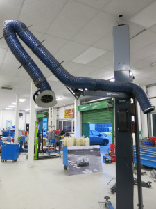 Movex Articulated Fume Extraction Arm.