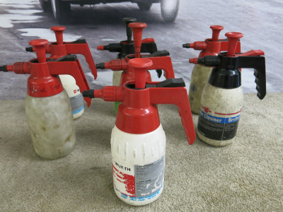 7 x Assorted Manual Pump Dispenser.