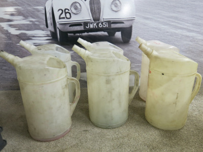 6 x 5L Workshop Plastic Fluid Container.