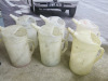 6 x 5L Workshop Plastic Fluid Container. - 2