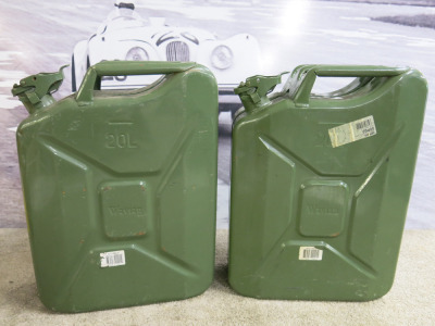 2 x Wavian 20L Jerry Can.
