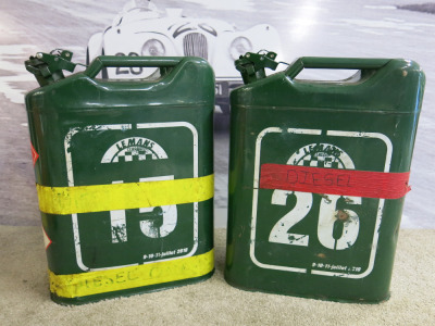 2 x Le Mans 20L Jerry Can.